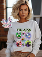 Villains Graphic Design DTF Transfer Print