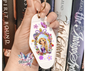Princess Rapunzel Graphic Design UVDTF Motel Keychain Decal