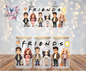 F.R.I.E.N.D Animation Graphic Design 16oz. UVDTF Cup Wrap
