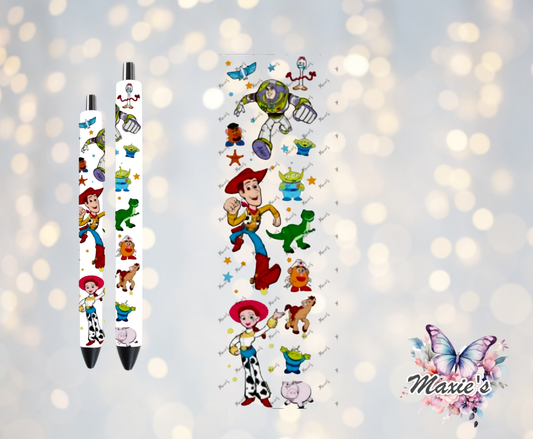 Toy Story Animation UVDTF Pen Wrap / Bookmark Decal