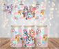 Bluey Puppy Valentine Graphic Design 16oz. UVDTF Cup Wrap