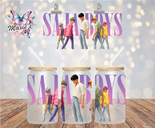 Saja Boys Group Graphic Design 16oz. UVDTF Cup Wrap