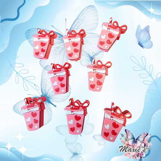 Iced Coffee Lover 3D Printed Straw Topper