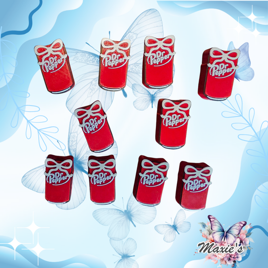 Dr. Pepper 3D Printed Straw Topper