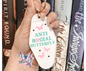 Anti-social Butterfly Graphic Design UVDTF Motel Keychain Decal